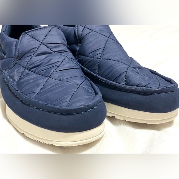Sperry Men's Navy Blue Quilted Indoor Outdoor Slip-On Slipper Shoes Size 7.5 - Picture 10 of 11
